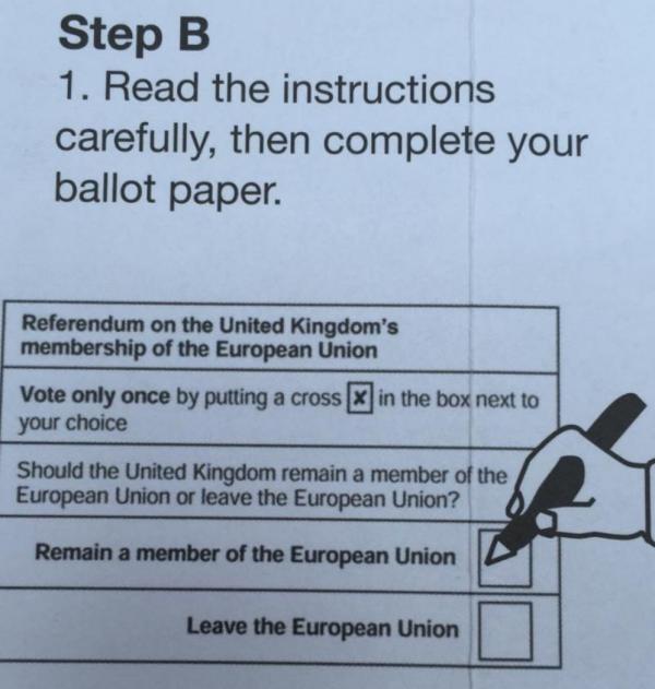 Почтовое мошенничество на британском референдуме по выходу из Евросоюза