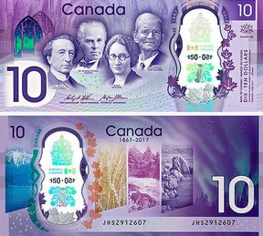 канадские доллары