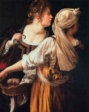 Юдифь и ее служанка с головой Олоферна