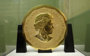 золотая монета Большой Кленовый лист