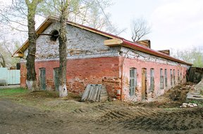 фасад кузни сереброплавильного завода в барнауле