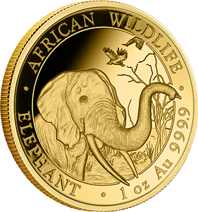 Африканский Слон 2018 (Сомали) полный размер
