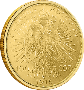 Венгерская Корона 100 (Австрия-Венгрия) полный размер