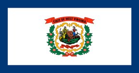флаг штата Западная Вирджиния