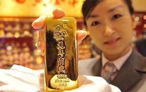 золото в Китае