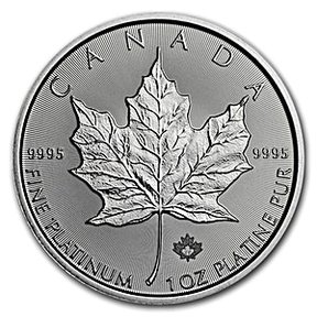 платиновые канадские кленовые листья