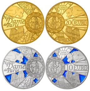 золотые и серебряные монеты