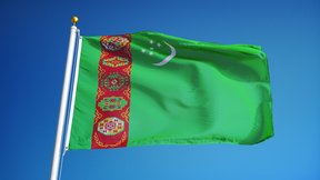 флаг Туркменистана