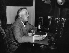 радио передачи Франклина Рузвельта