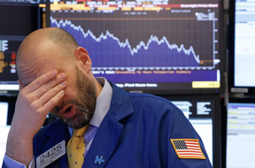 американские рынки падают