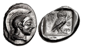 древние серебряные монеты