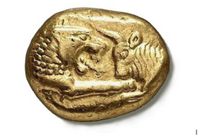 древние золотые монеты
