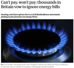 энергетический кризис в великобритании