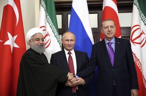 Путин, Эрдоган и Рухани