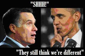 Ромни и Обама
