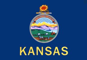 флаг штата Канзас