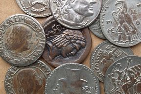 клад римских монет