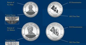 новые монеты в либерии