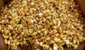 объем добычи золота в россии