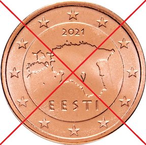 почему эстония отказывается от мелких монет