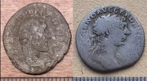 римские монеты в балтийском море