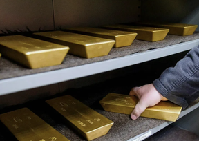 запасы золота в российских банках