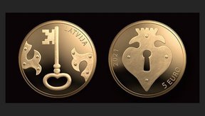 золотые монеты латвии