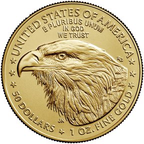 золотой американский доллар